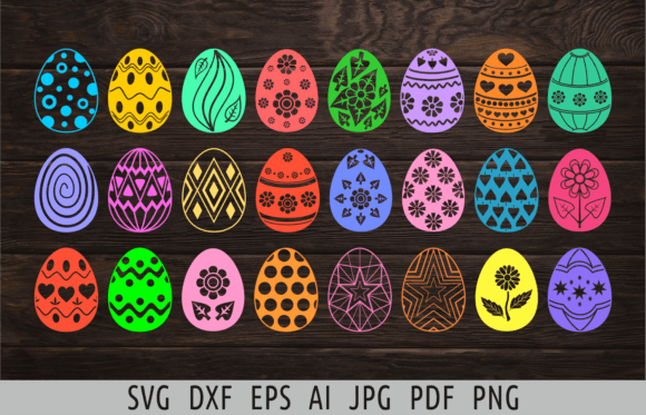 Easter Eggs Svg Spring Svg Easter Svg - Download Now