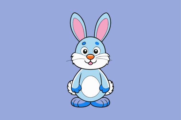 Easter Bunny Vector Illustration - Download Now