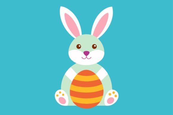 Easter Bunny Vector Illustration - Download Now