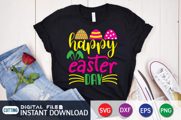 Happy Easter Day Funny Svg T-Shirt - Download Now