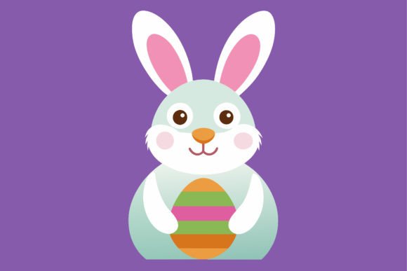 Easter Bunny Vector Illustration - Download Now