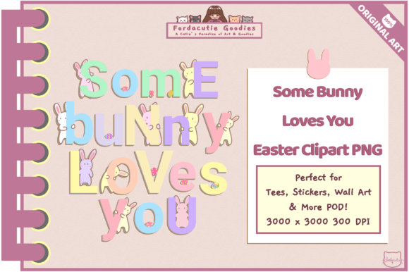 Download Some Bunny Loves You Easter Clipart PNG - Easter clipart Collection