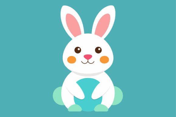 Easter Bunny Vector Illustration - Download Now