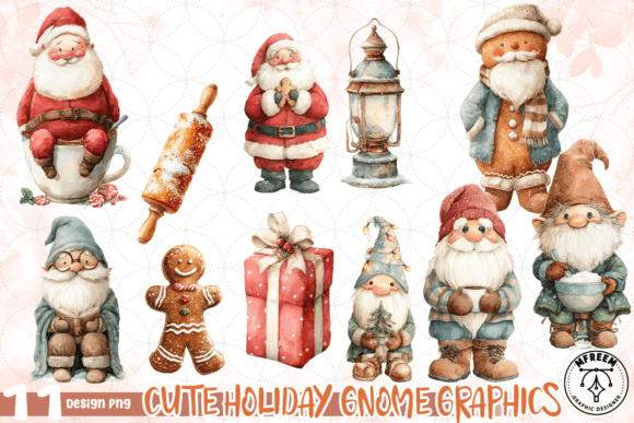 Download Cute Holiday Gnome PNG - Cute holiday gnome Collection