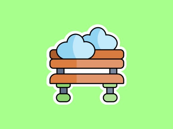 Urban Art Bench Icon - Download Now