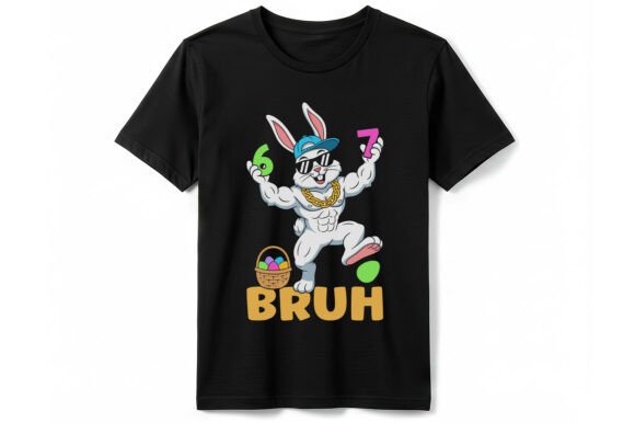 Funny Bruh Easter Bunny Gym T-Shirt - Download Now