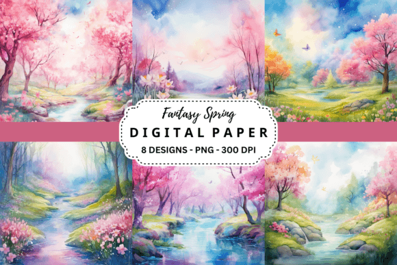 Fantasy Spring Background - Download Now