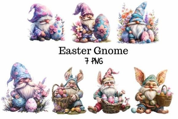 Easter Gnome Sublimation, Pastel Easter - Download Now