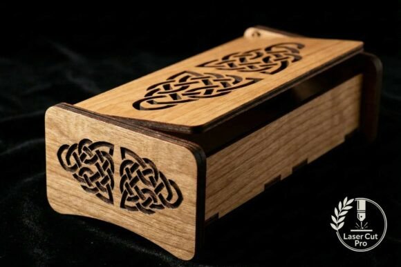Celtic Knot Box Laser Cut Files SVG - Download Now