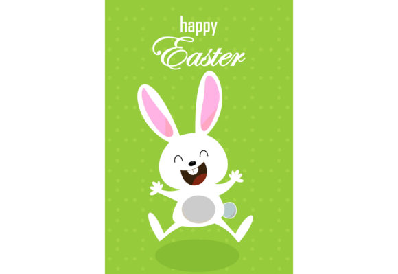 Happy Easter Bunny Stickers-02 - Download Now