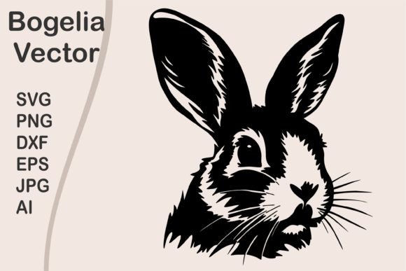 Download Bunny Face Svg Cut File, Cute Bunny Svg - Bunny face Collection