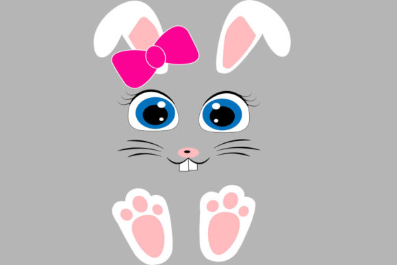 Download Girl Bunny Face, Easter Bunny Face Svg, - Bunny face Collection