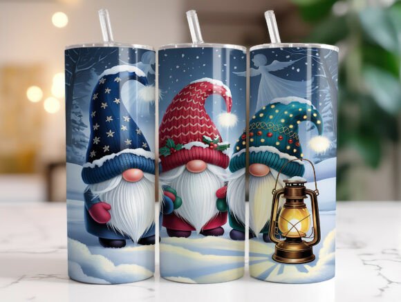 Download Cute Holiday Gnome Christmas Tumbler PNG - Cute holiday gnome Collection