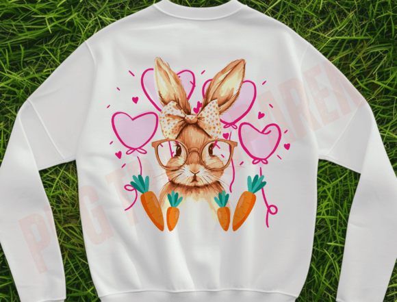 Cute Bunny with Bandana Glasses - Download Now